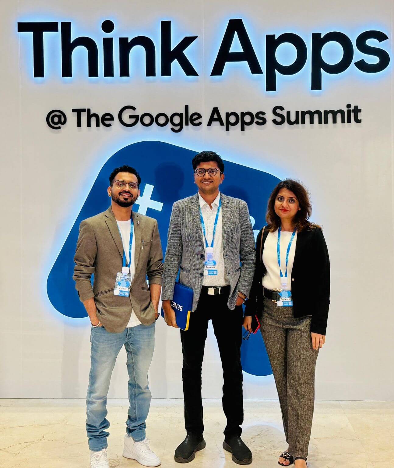 TapMind team at Think Apps, the Google Apps Summit