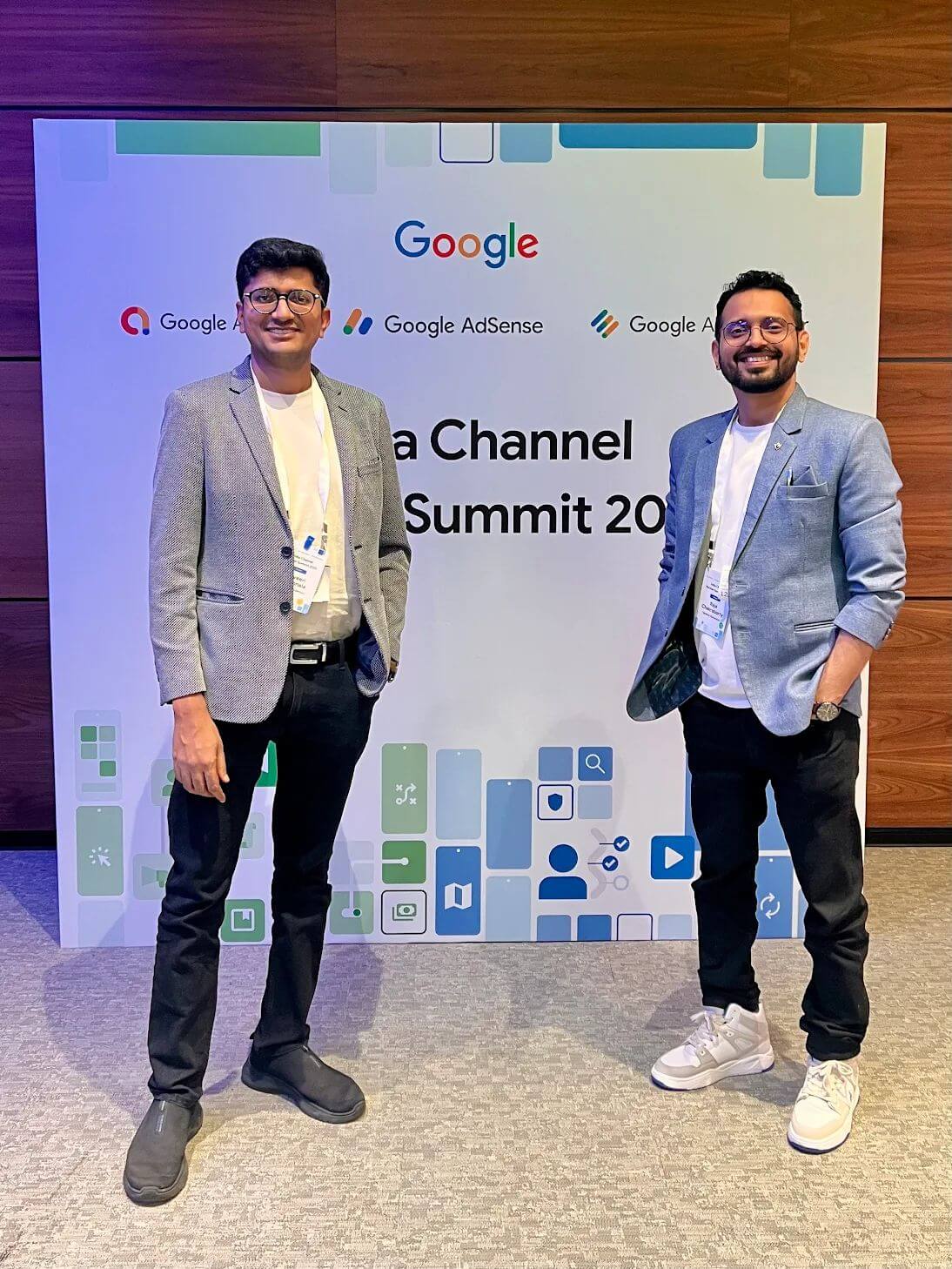 TapMind representatives at a Google summit