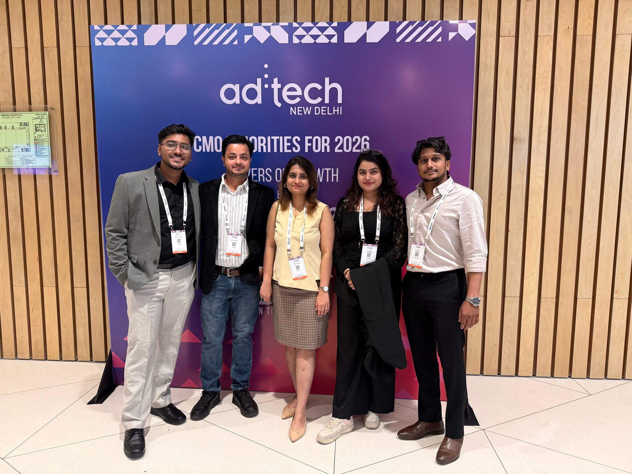 TapMind team at ad:tech New Delhi